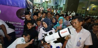 Nobar Gerhana Bulan Tangerang Kota