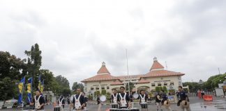 Drumline Battle dipusat pemerintahan kota tangerang