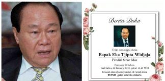 Eka Tjipta Widjaja Pendiri Sinar Mas Meninggal Dunia, Ini Kisah Hidupnya