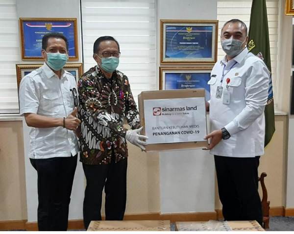 sinarmas land berikan rtk