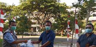Yayasan muslim sinar mas land sumbang ribuan masker untuk FMMB