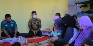 Sachrudin sambangi warga di kampung baru