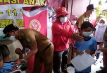BIN Daerah Banten Gelar Vaksinasi Anak di 5 Sekolah Kota Tangerang