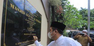 Resmikan Renovasi Masjid Al Ittihad, Arief Sebut Ikon Sejarah Kota Tangerang