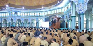 Selama Ramadan, Apel Pegawai Pemkot Tangerang Diganti Menjadi Pengajian