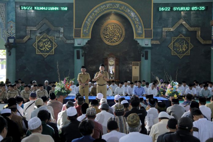 SARASEHAN PERESMIAN PAYUNG AL AZHOM DAN GRAHA SANTRI - WALIKOTA6