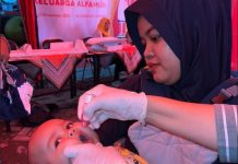 Alfamidi gandeng Posyandu Kutabumi gelar penyuluhan atasi stunting