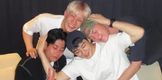 6 Potret Hangat Cha Eun Woo Pamitan Wamil: Bareng Member ASTRO, Moon Sua, hingga Dongdong