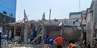 Pemkot Tangsel mulai perbaiki rumah korban ledakan di Pamulang