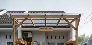 7 Ide Desain Warung Sembako Tanpa Pintu Depan untuk Usaha Rumahan, Modal Kecil tapi Jalan