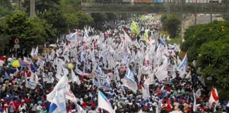 Catat, Titik Unjuk Rasa di Jakarta Hari Ini
