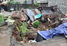 Warga Histeris Tebing di Bogor Longsor, Air Lalu Terjang Rumah-rumah