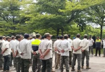 Ratusan Satpol PP Jaktim jaga keamanan POPNAS dan PEPARPENAS 2025