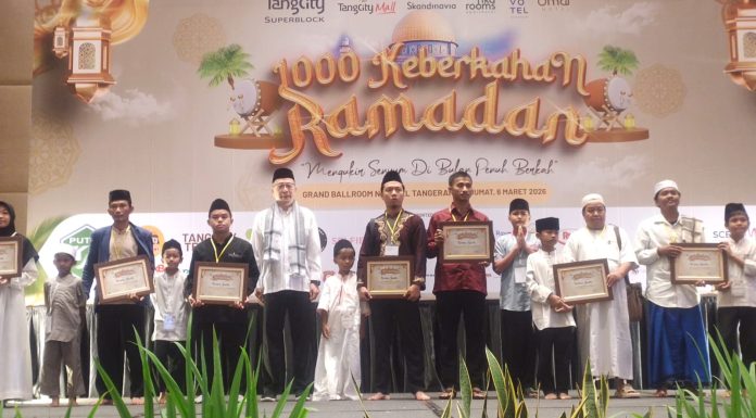 Tangcity Rayakan Keberkahan Ramadhan Bersama 1.000 Anak Yatim
