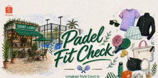 Padel Fit Check: Tampil Sporty Chic dari Court ke Cafe Favoritmu di Shopee
