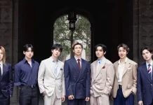 Tampilan Ketujuh Member BTS Kenakan Tailored Suit saat bertemu Presiden Meksiko, Claudia Sheinbaum