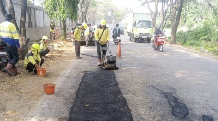 Pemkot Tangerang Terus Gerak Lakukan Perbaikan Jalan