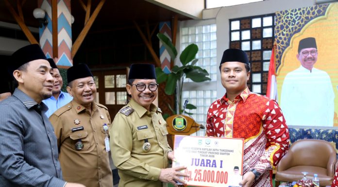 Pemkot Tangerang Berikan Bonus Rp 1 Miliar kepada Kafilah MTQ Banten 2026
