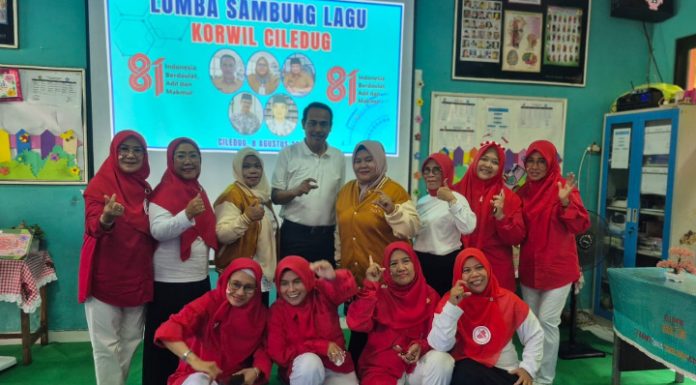 Guru dan Kepsek Korwil Ciledug Semarakkan HUT ke-81 RI dengan Beragam Lomba
