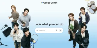 BTS dan Google Gemini Kolaborasi, Umumkan 4 Feature Baru