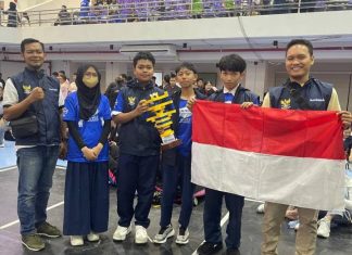 Pelajar Kota Tangerang Raih 2 Penghargaan di Kompetisi Robotik Thailand